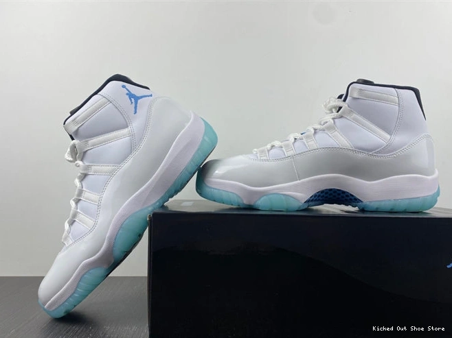 Kicked Out Shoe Store Legend Jordan Contemporary 378037- 11 Blue 4105 Retro 1013